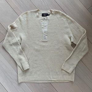 Ralph Lauren DOUBLE RL RRL Men's Henley Sweater L